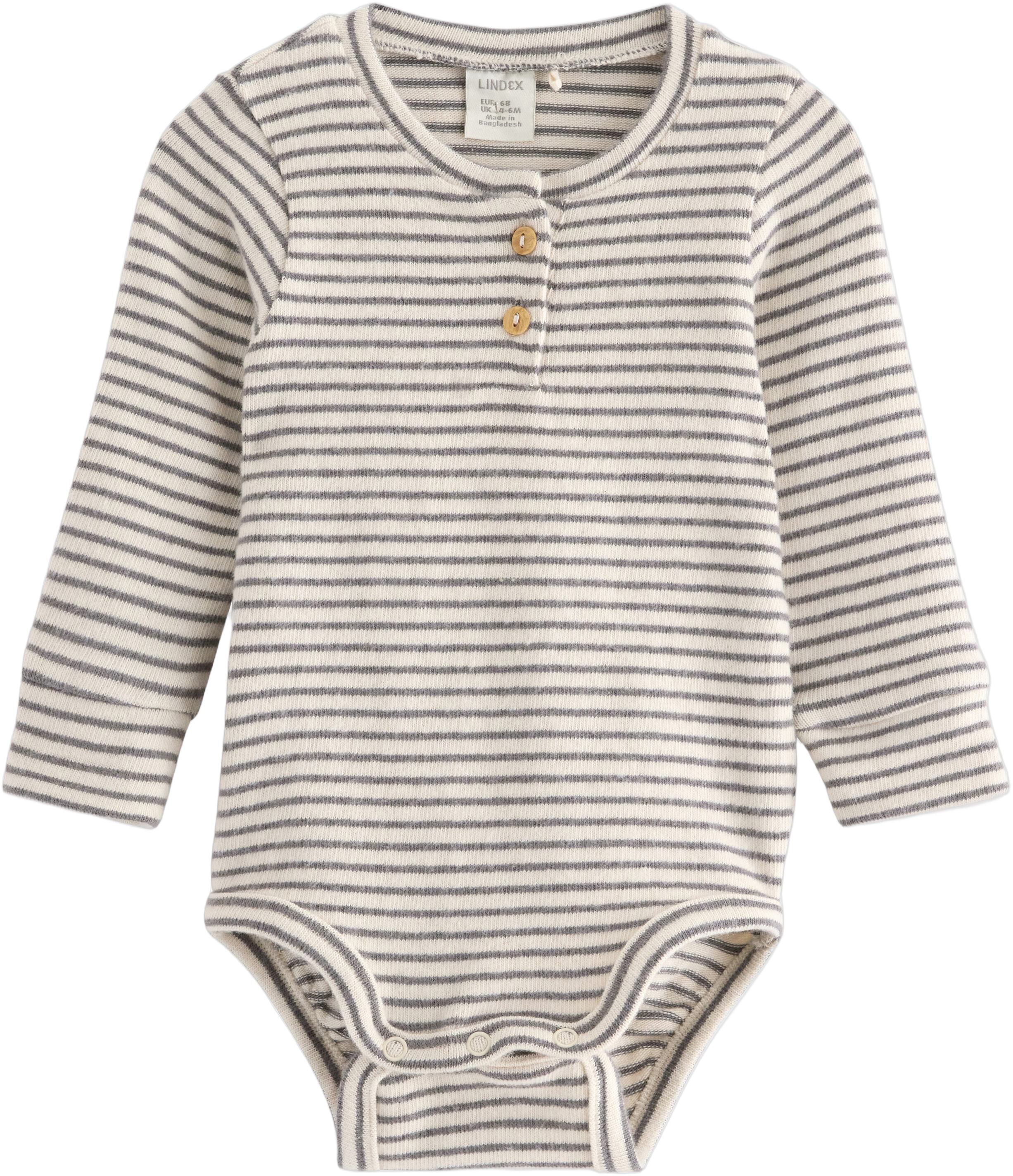 Myk og behagelig langermet body. Me