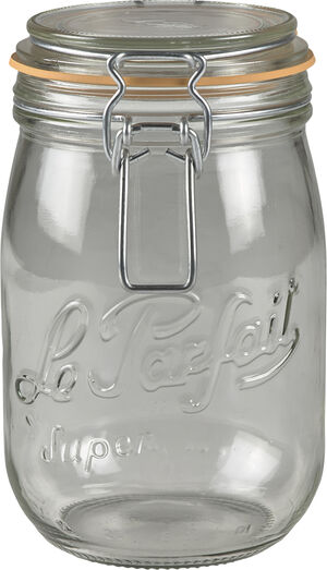 Henkogningsglas 1 liter 8,5 cm Glas