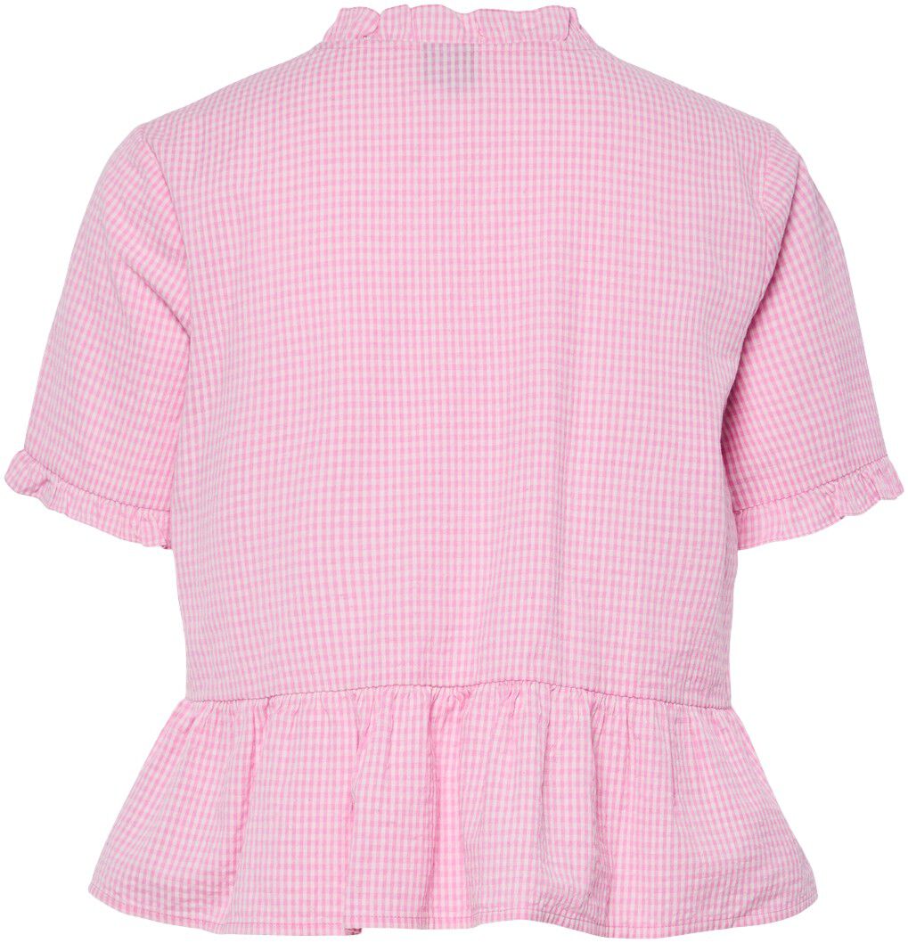 PCALMA SS V-NECK TOP WVN D2D