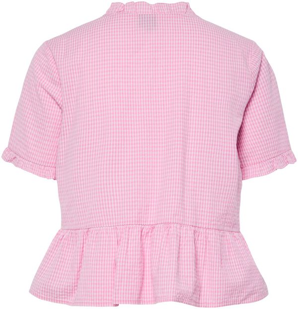 PCALMA SS V-NECK TOP WVN D2D