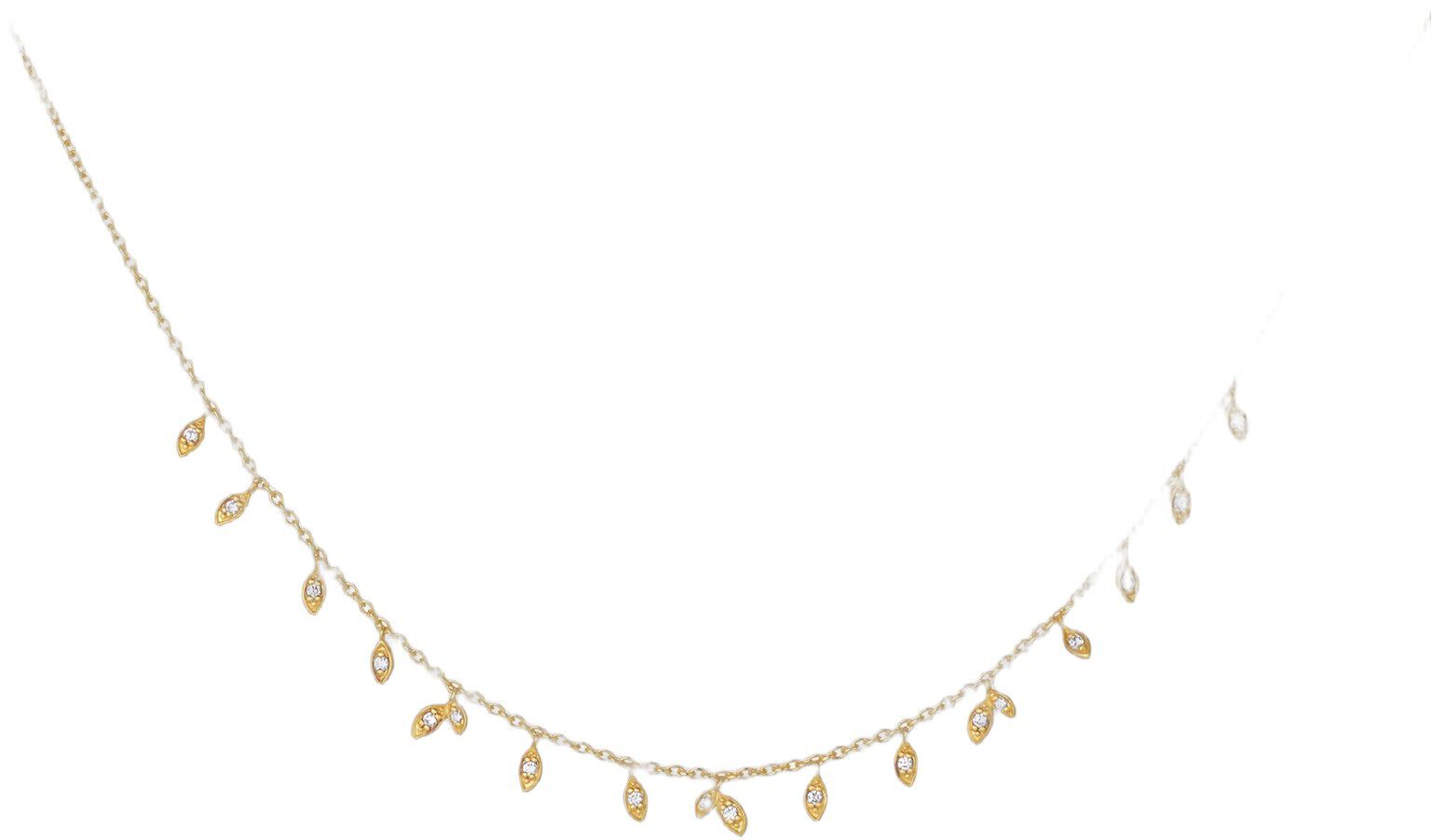 Jungle Vine Sparkle Necklace