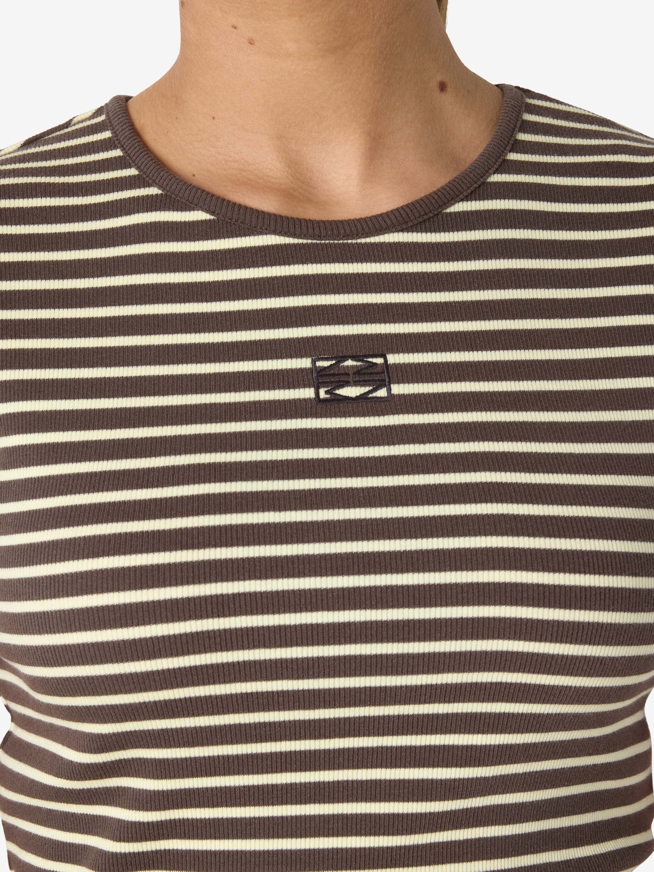 NMJUDY S/S STRIPED BABY TEE JRS