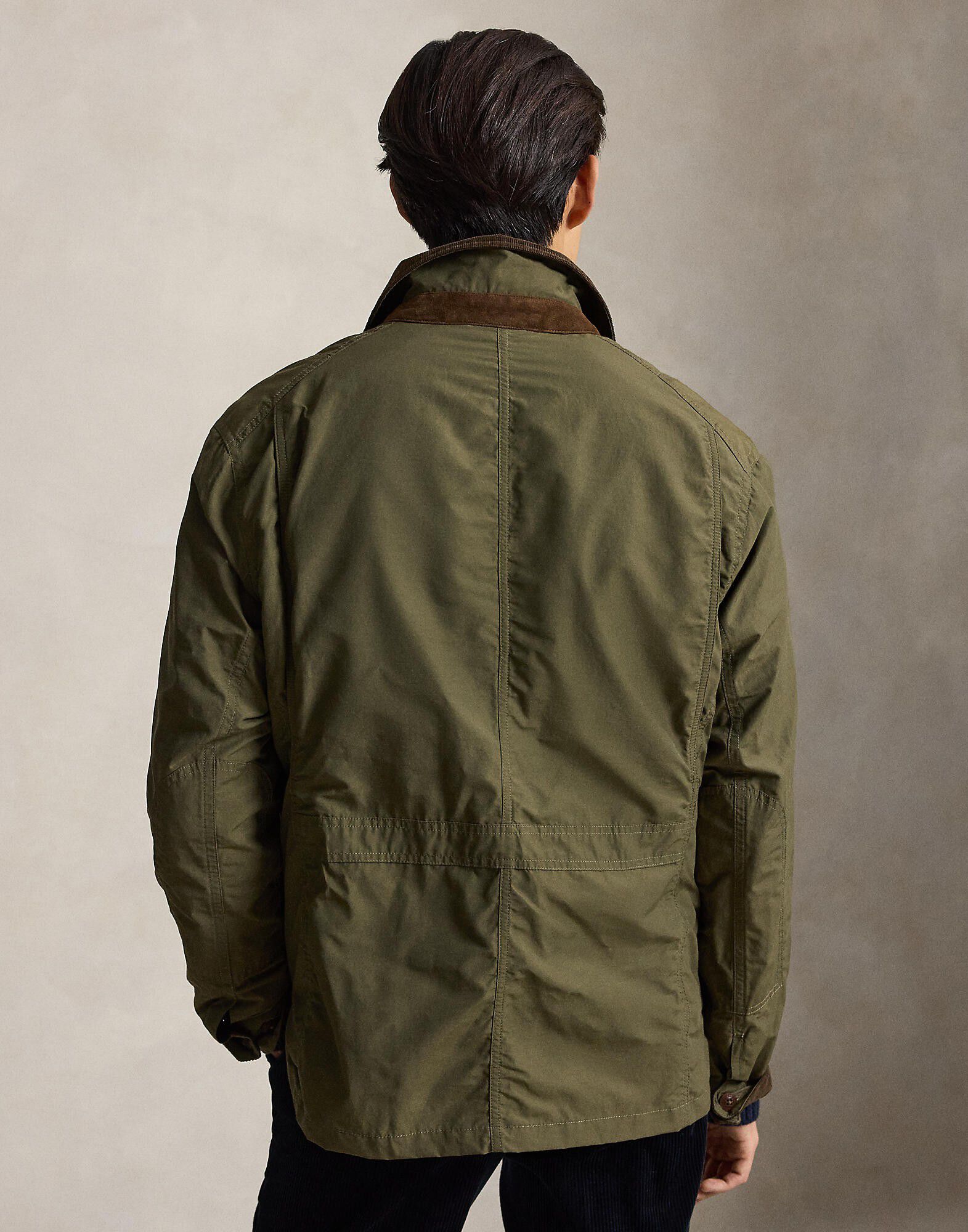 COTTON NYLON PW-WVN-JACKET