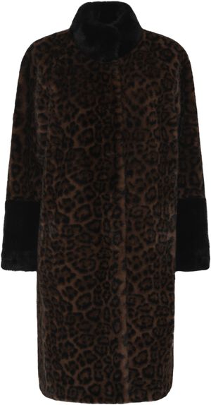 Long Coat_ Leo Fur Coat