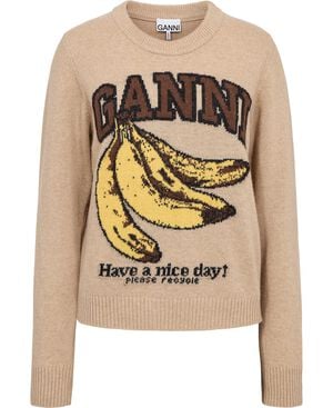 Graphic Wool Sweater