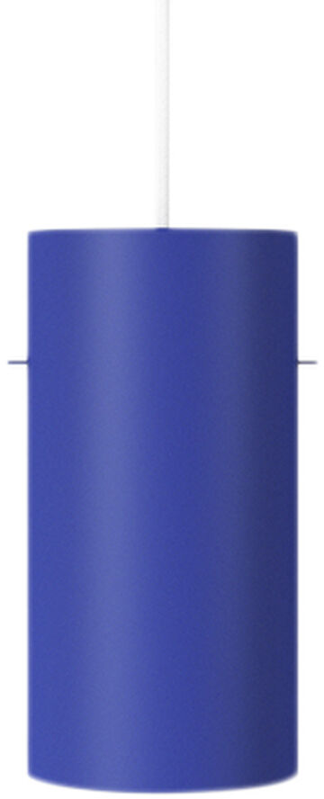 Tube Pendant, Deep Blue, Large