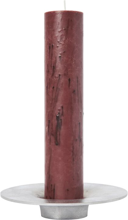 Soothe Block Candle Holder - Aluminium