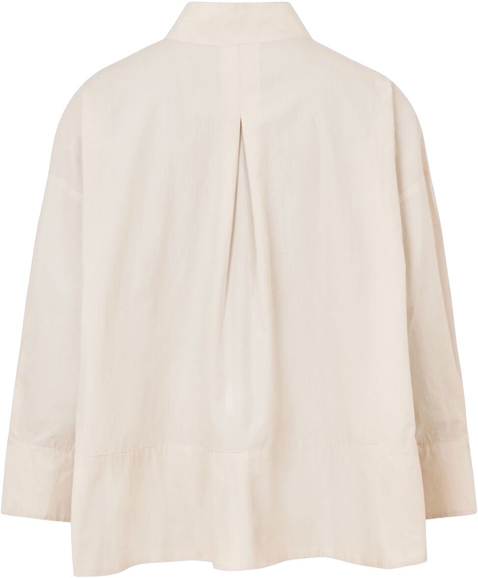 Poplin flared shirt - Smea