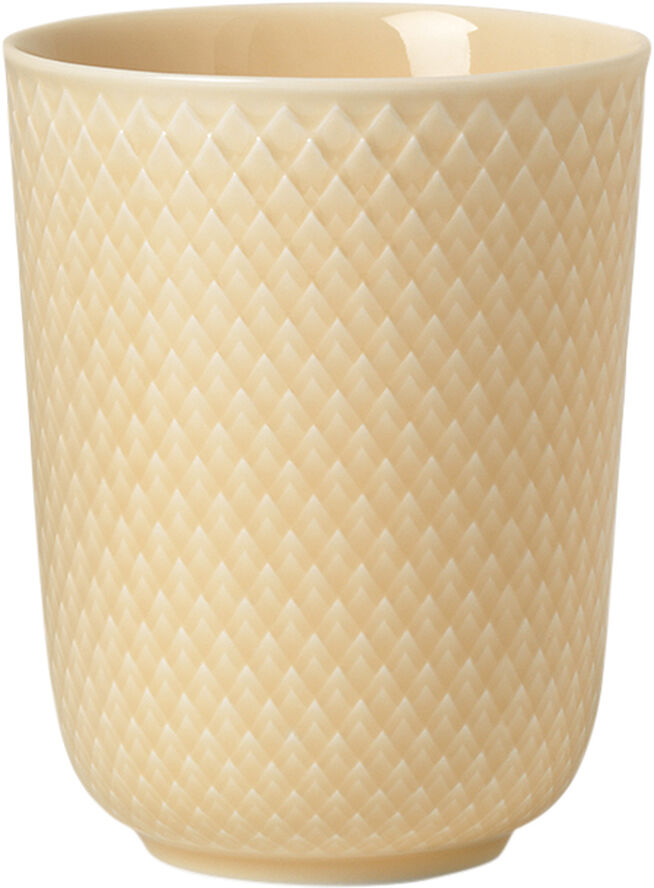 Rhombe Krus 33 cl sand porcelæn