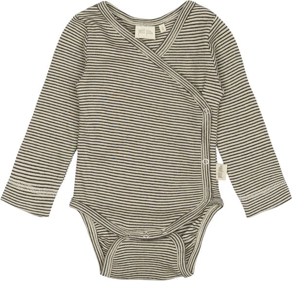 PPDian Body L/S fold over stripe NOOS