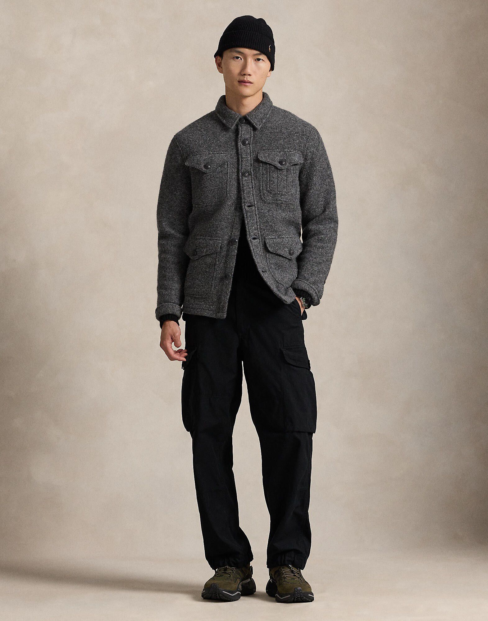 Felted Wool-Blend Jacket