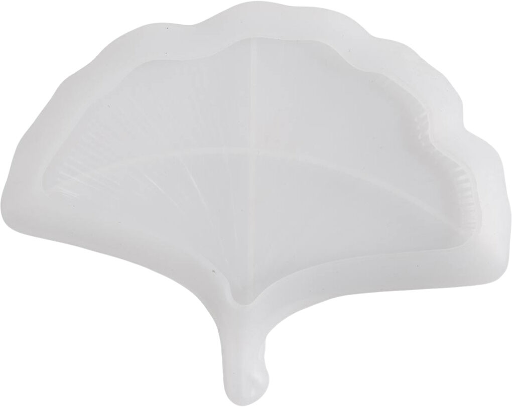 Silikoneform, Gingko blad, H: 1,5 cm, L: 18,5 cm, B: 14,8 cm