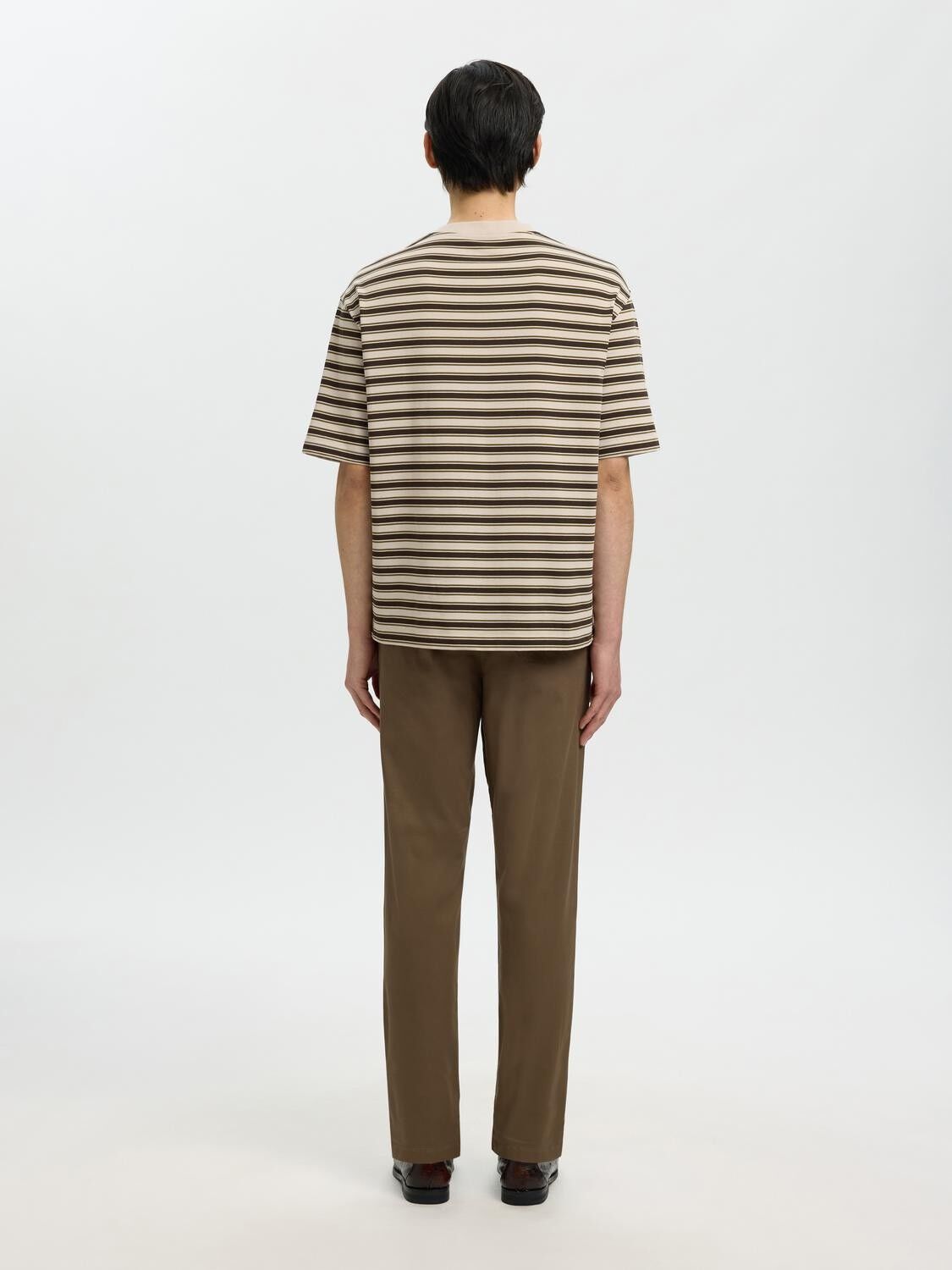 SLMRELAXASPEN 2-PLY STRIPE SS NOOS