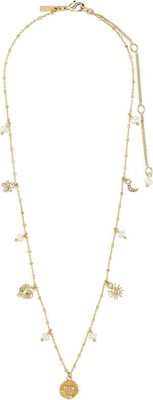 MYLAN halsk&aelig;de guldbelagt