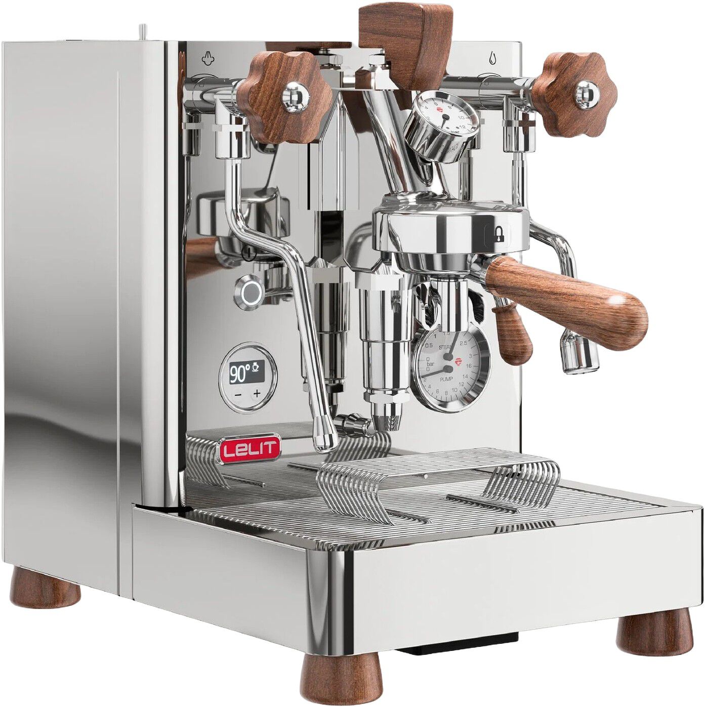 LELIT BIANCA BRUSHED STAINLESS STEEL