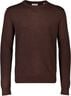 Melange round neck knit