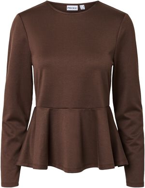 PCALISA LS PEPLUM TOP JRS NOOS BC