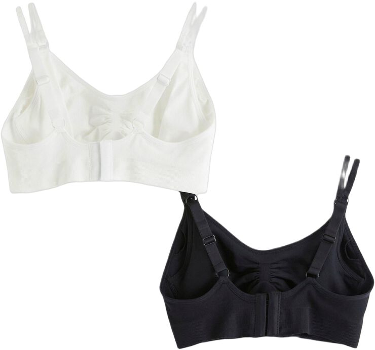 2-pak med MOM amme-bh uden sømme