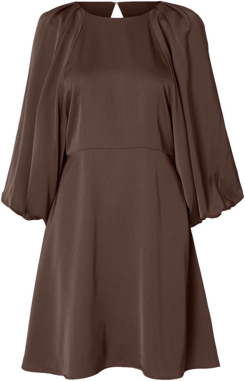 Slflaurina 3/4 Short Open Back Dres