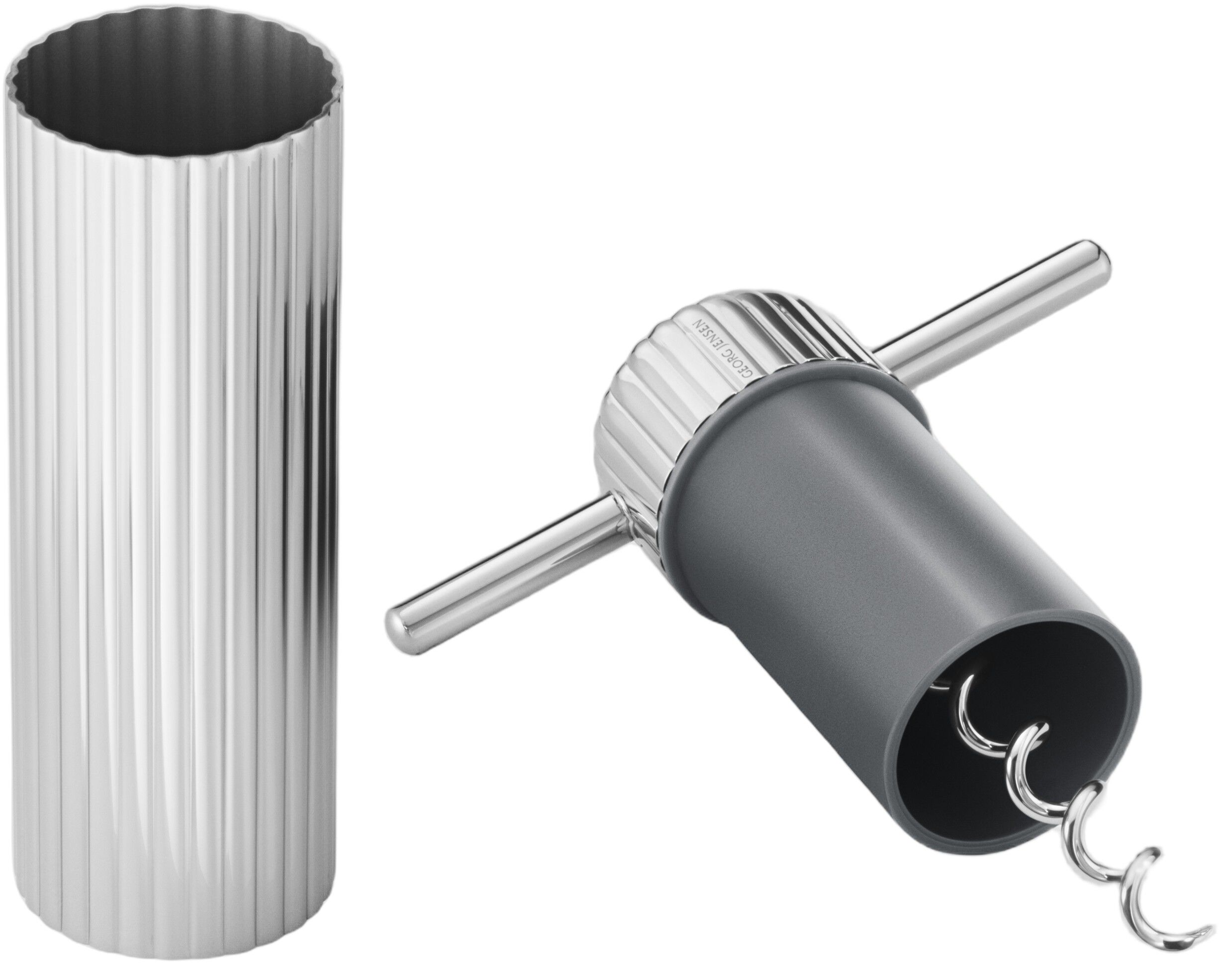 BERNADOTTE WINE OPENER SS MIRROR PA66 & CARBON STEEL