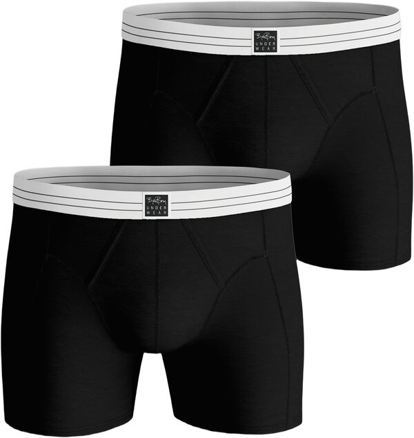 VISCOSE COTTON BLEND BOXER 2p