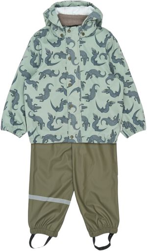 PU Rain Set AOP w. Susp/104