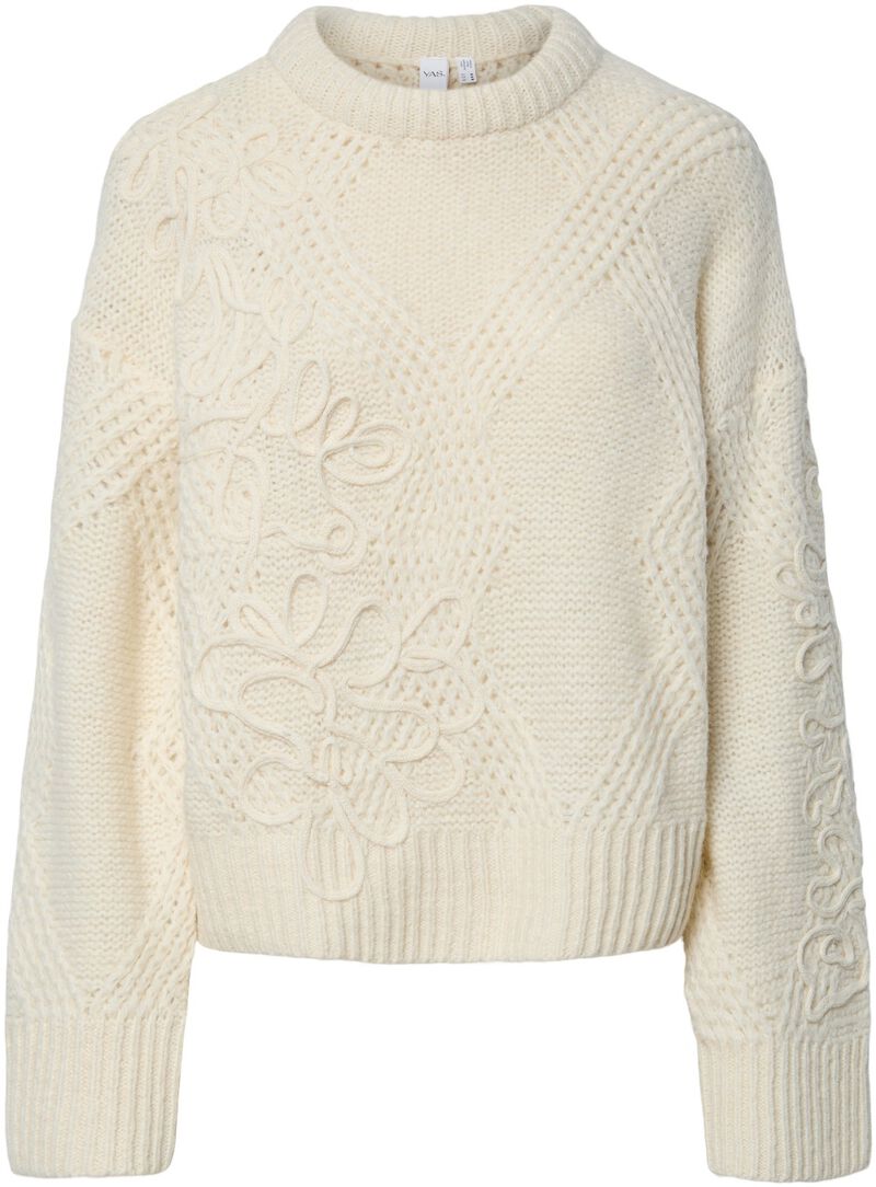 Yasfloro Ls Knit Pullover S.