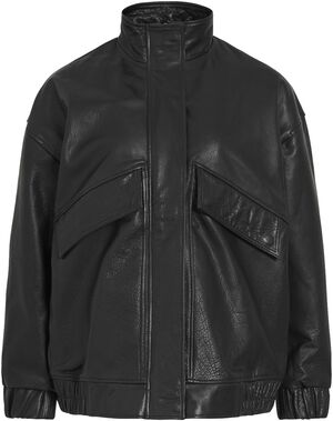 ROUSIMONE LS OVERSIZED LEATHER JACK