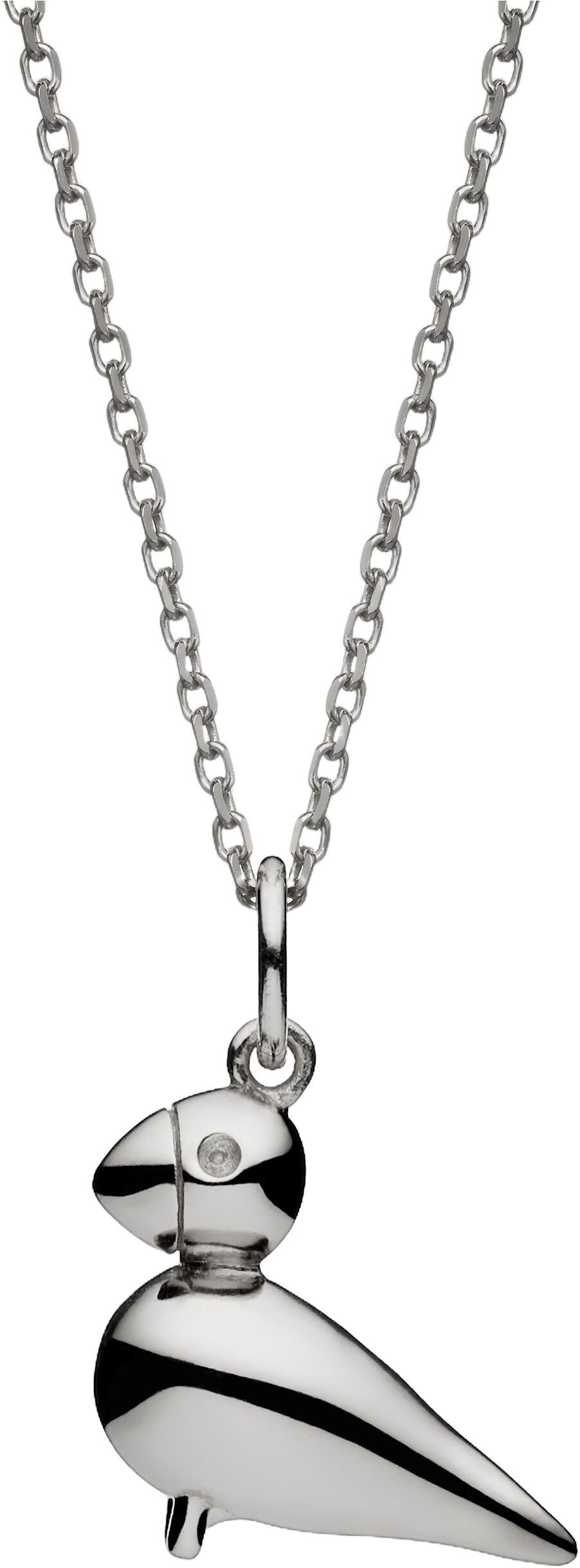 Sangfugl i s&oslash;lv med k&aelig;de