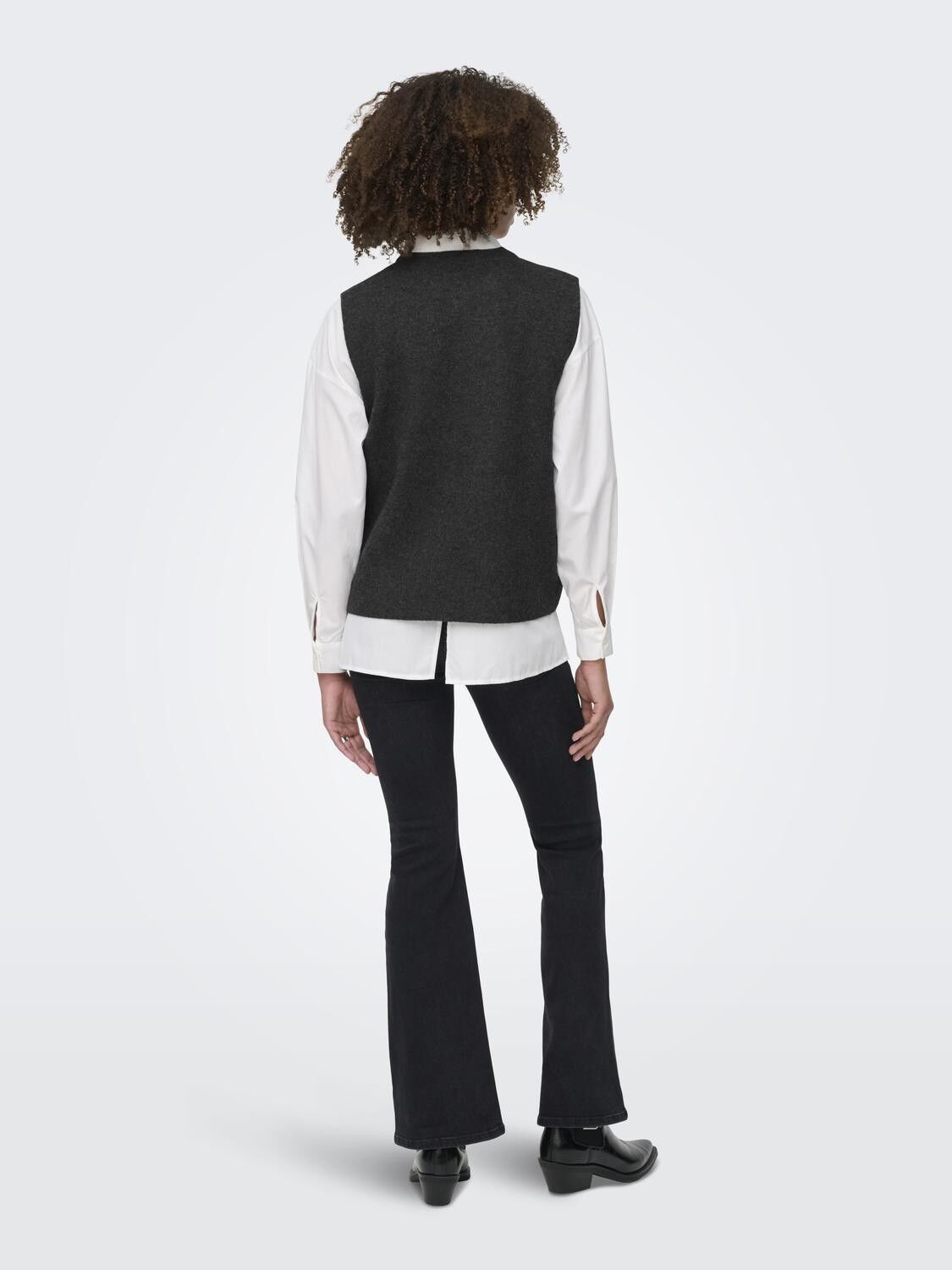 ONLANNELI LIFE SL BUTTON VEST CC KN