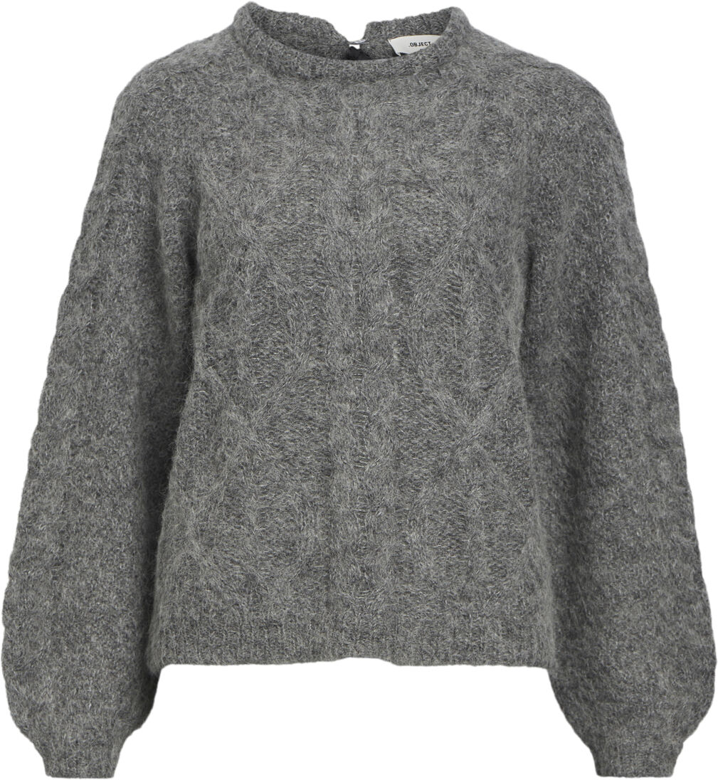 OBJSMILLA KNIT RE L/S PULLOVER CC1
