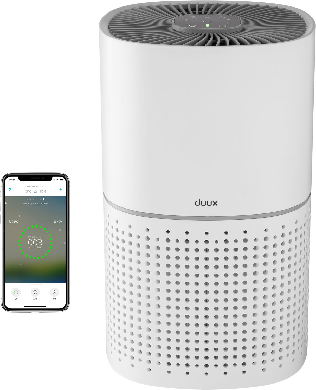 Luftrenser Bright Smart Hvid