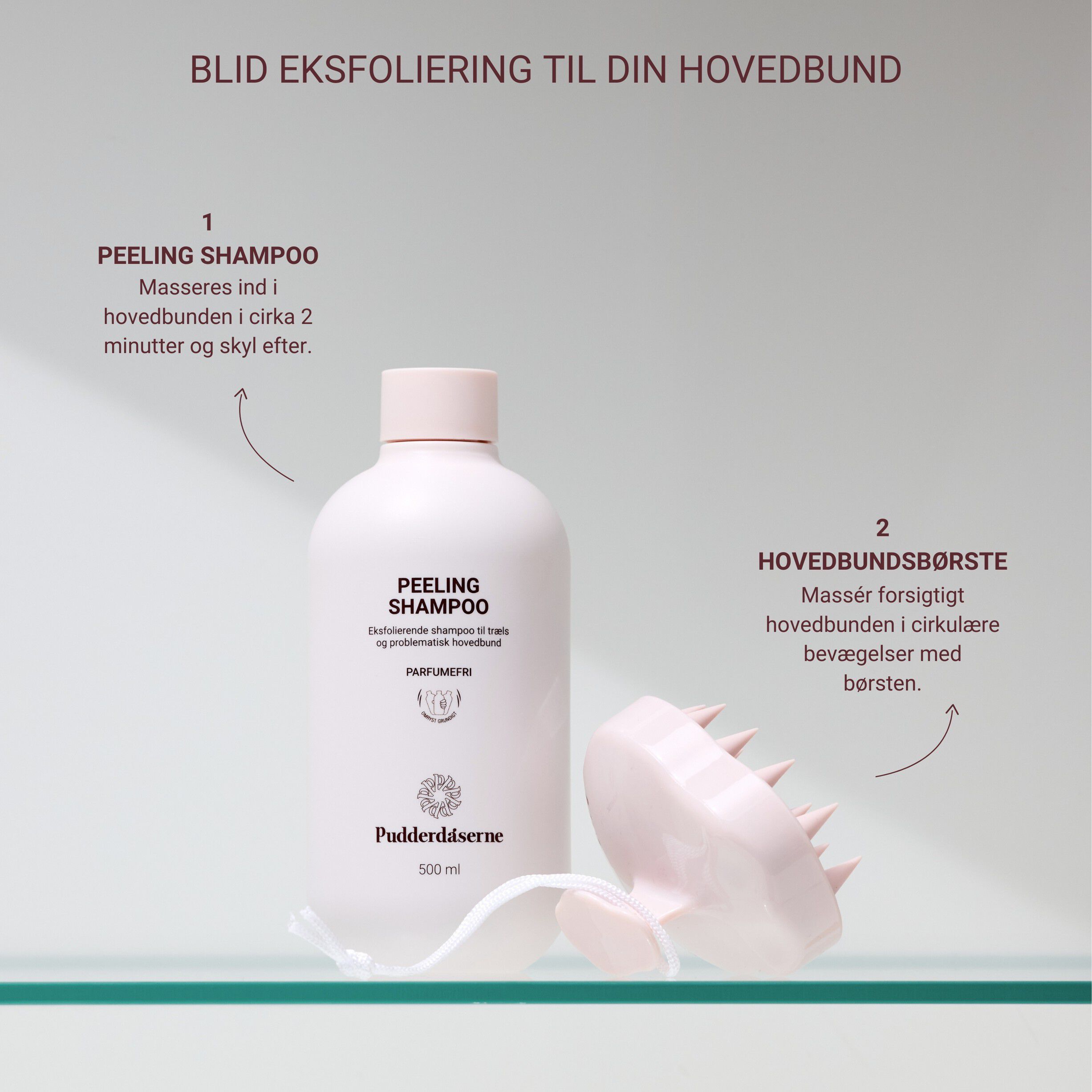 Pudderd&aring;serne Peeling shampoo