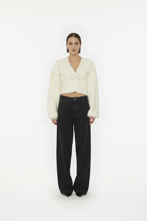 WIDE LEG 5 POCKET JEANS