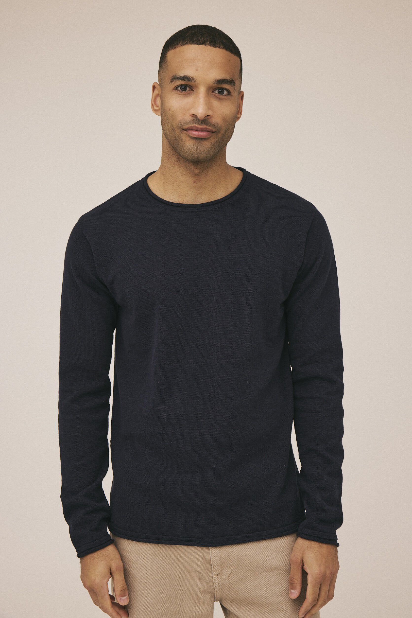 Marseille 1 knit pullover GOTS