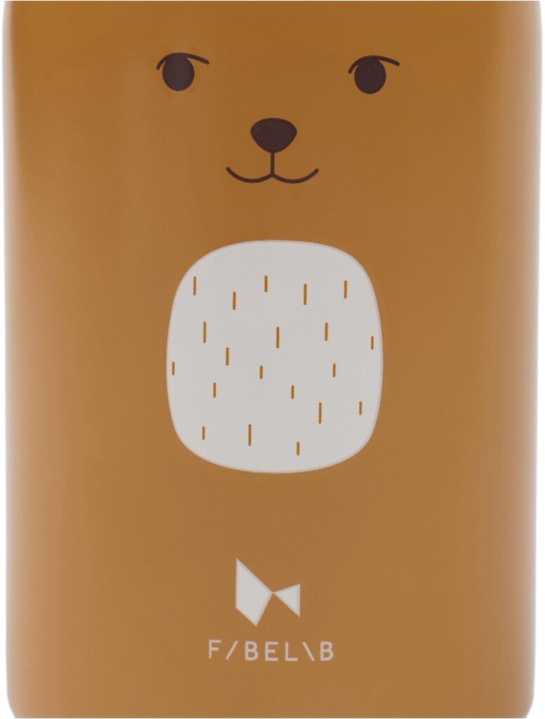 Water bottle - Small - Bear - Ochre