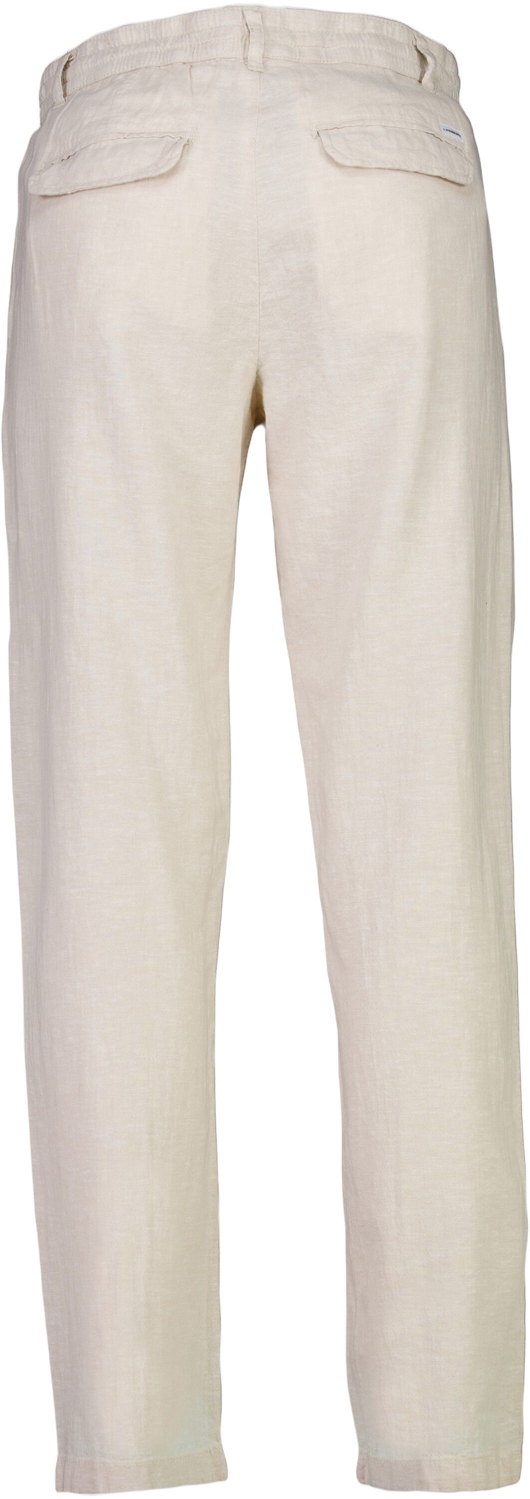 Linen blend herringbone pants