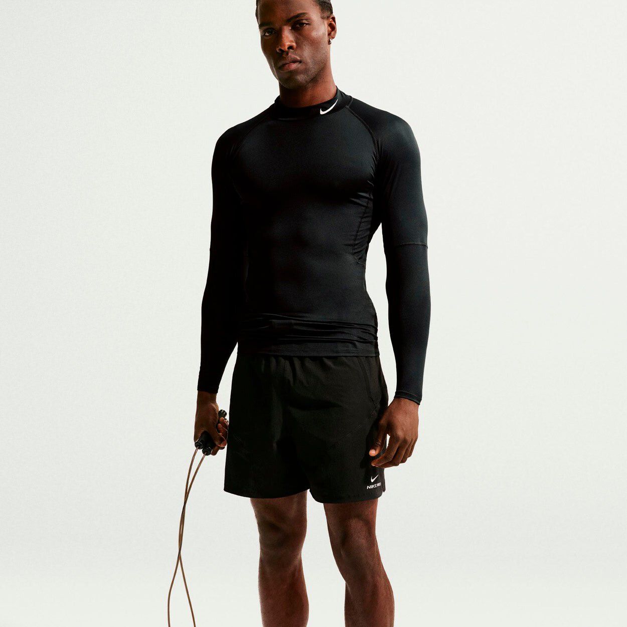 Pro Dri-Fit Fitness Lang&aelig;rmet Tr&aelig;nings T-shirt