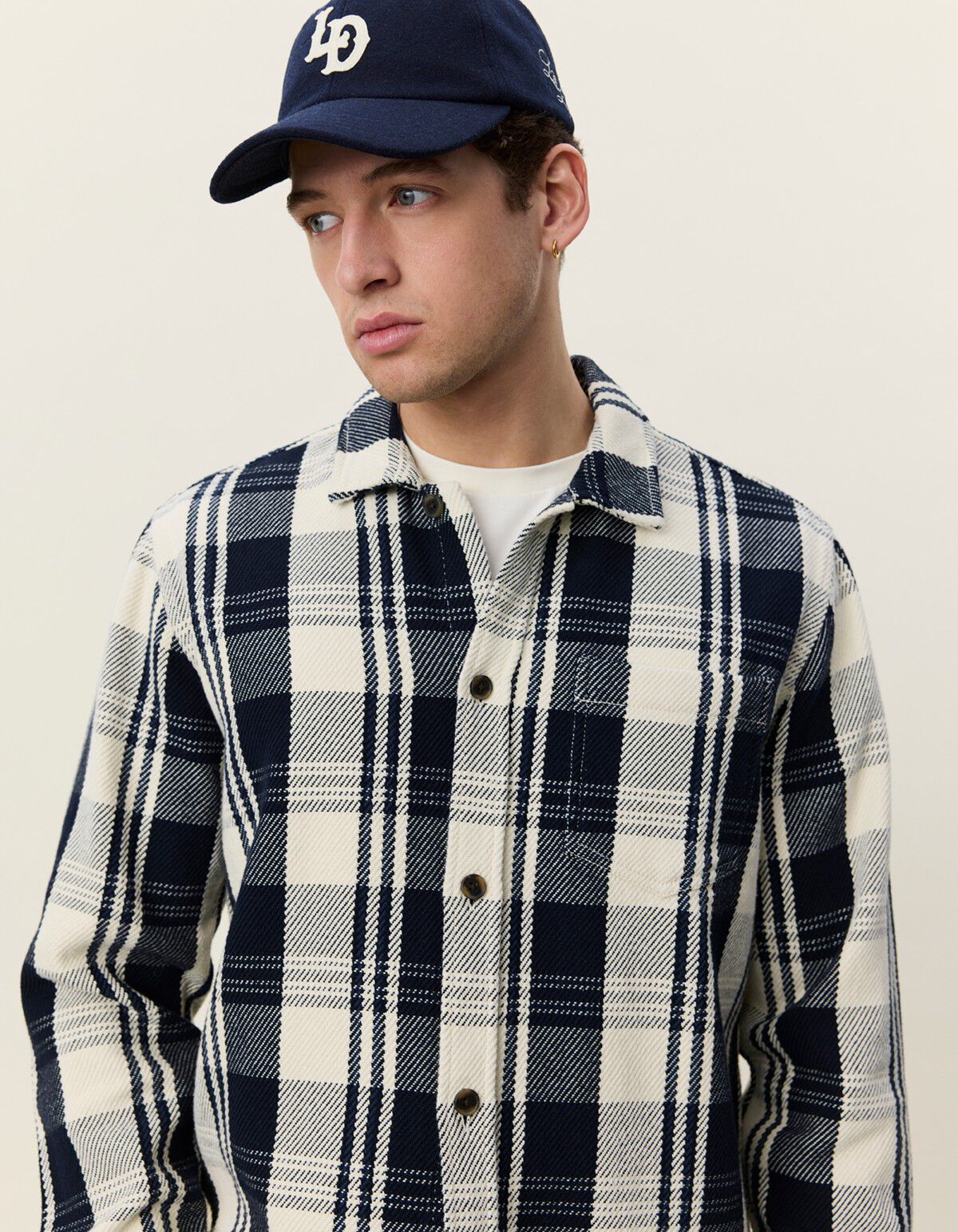 Structured Check Overshirt