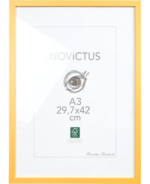 Poster&Frame - Yellow wood 29,7x42cm (A3)