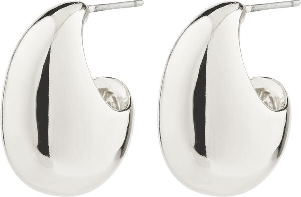 INTENT earrings silver-plated