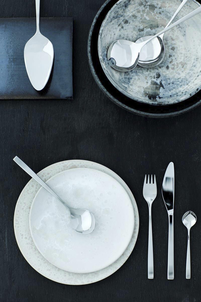 Fuga bordkniv mat/blank st&aring;l L21,3cm