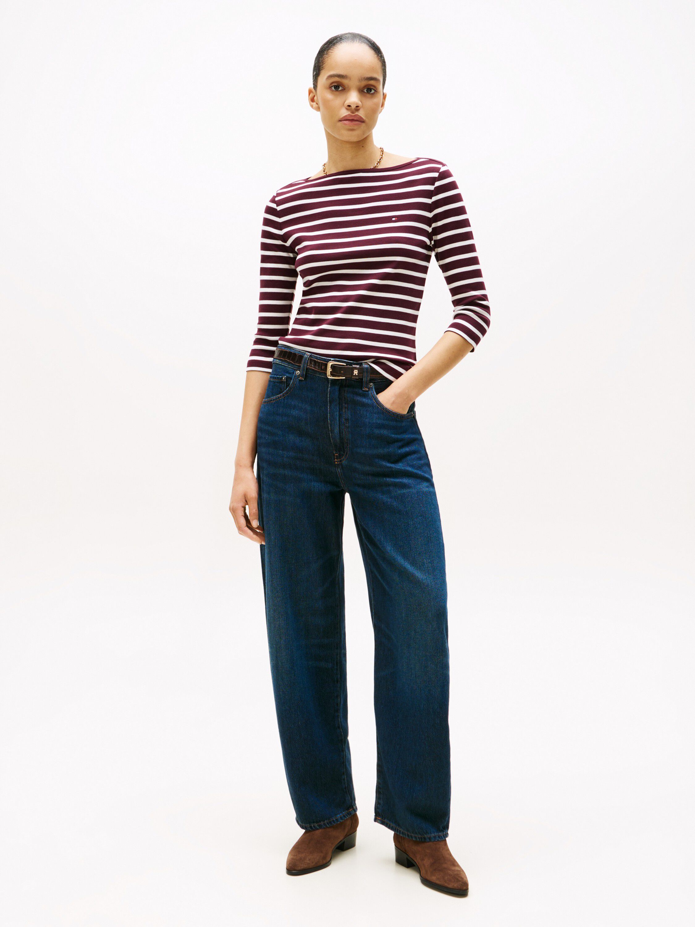 SLIM CODY BOAT-NK 3/4SLV