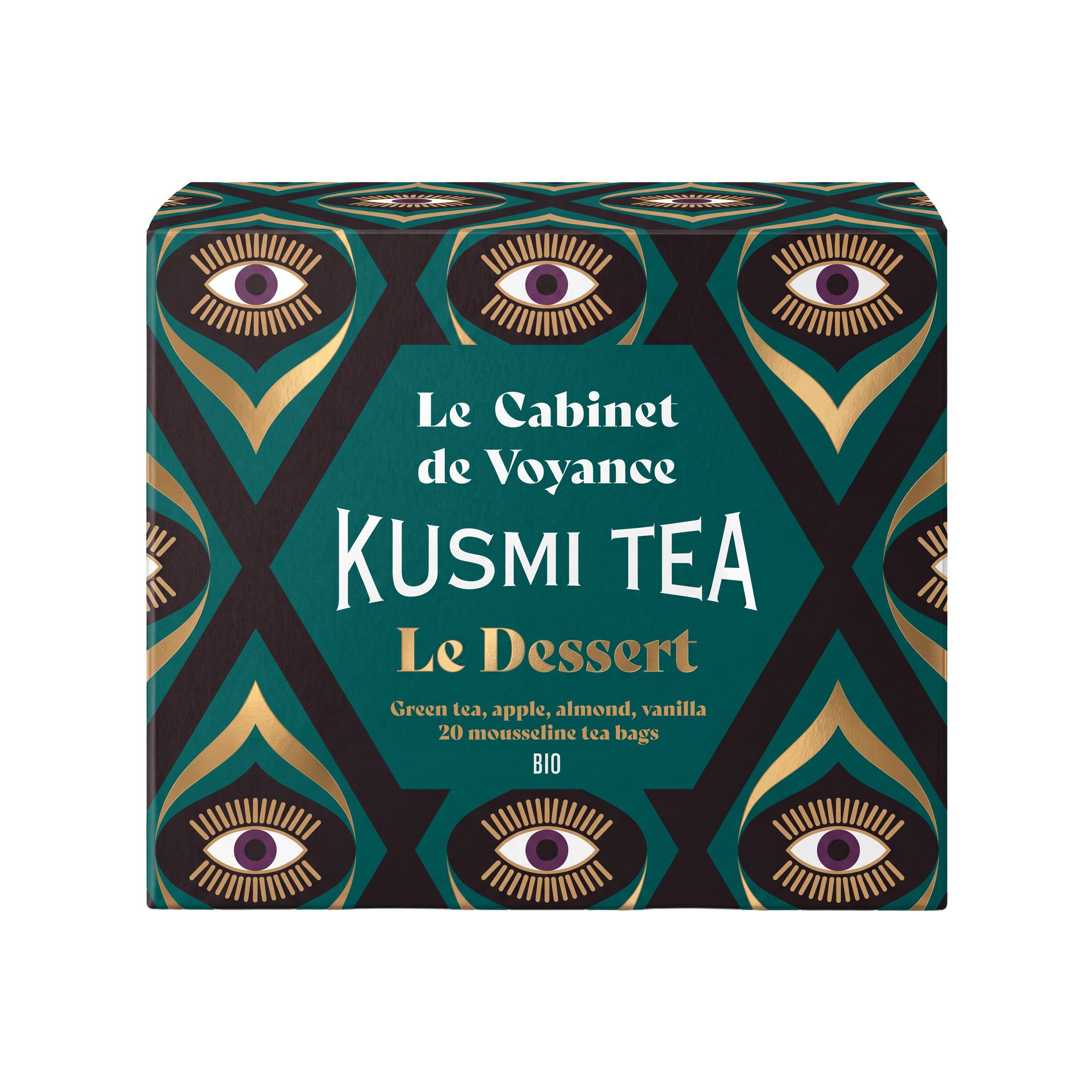 Organic Le Dessert 2026 - Box of 20 muslin tea bags - 36g