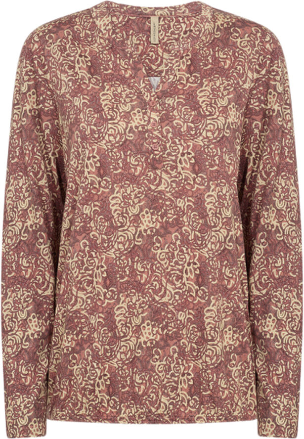 SC-FELICITY AOP 491 Bluse Rosa