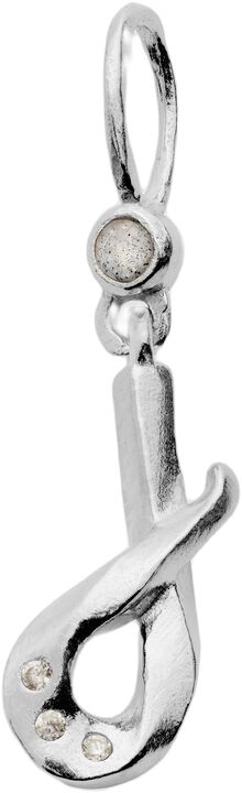 Alphabet Pendant Silver