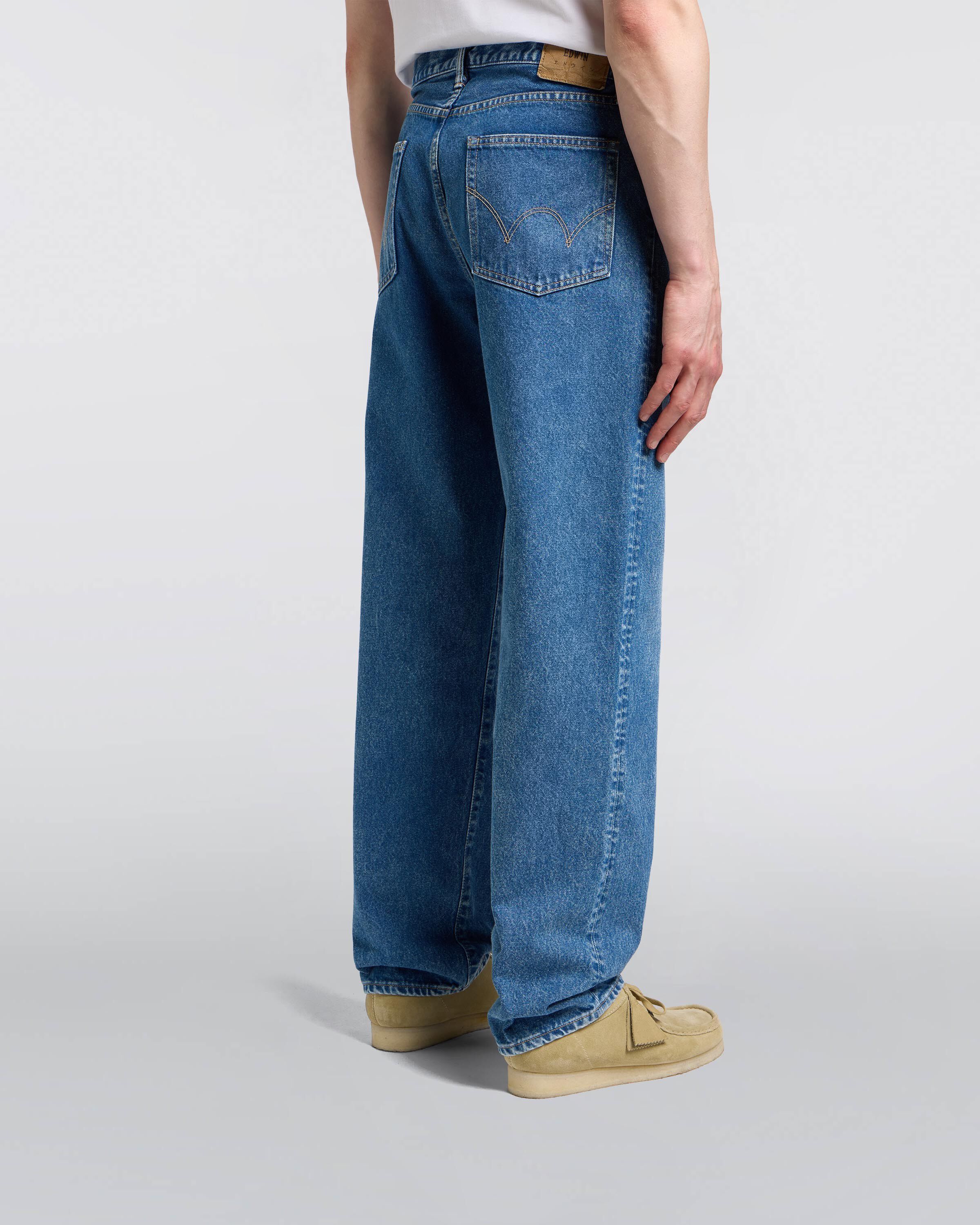 Loose Jeans - Blue - Mid Light Used