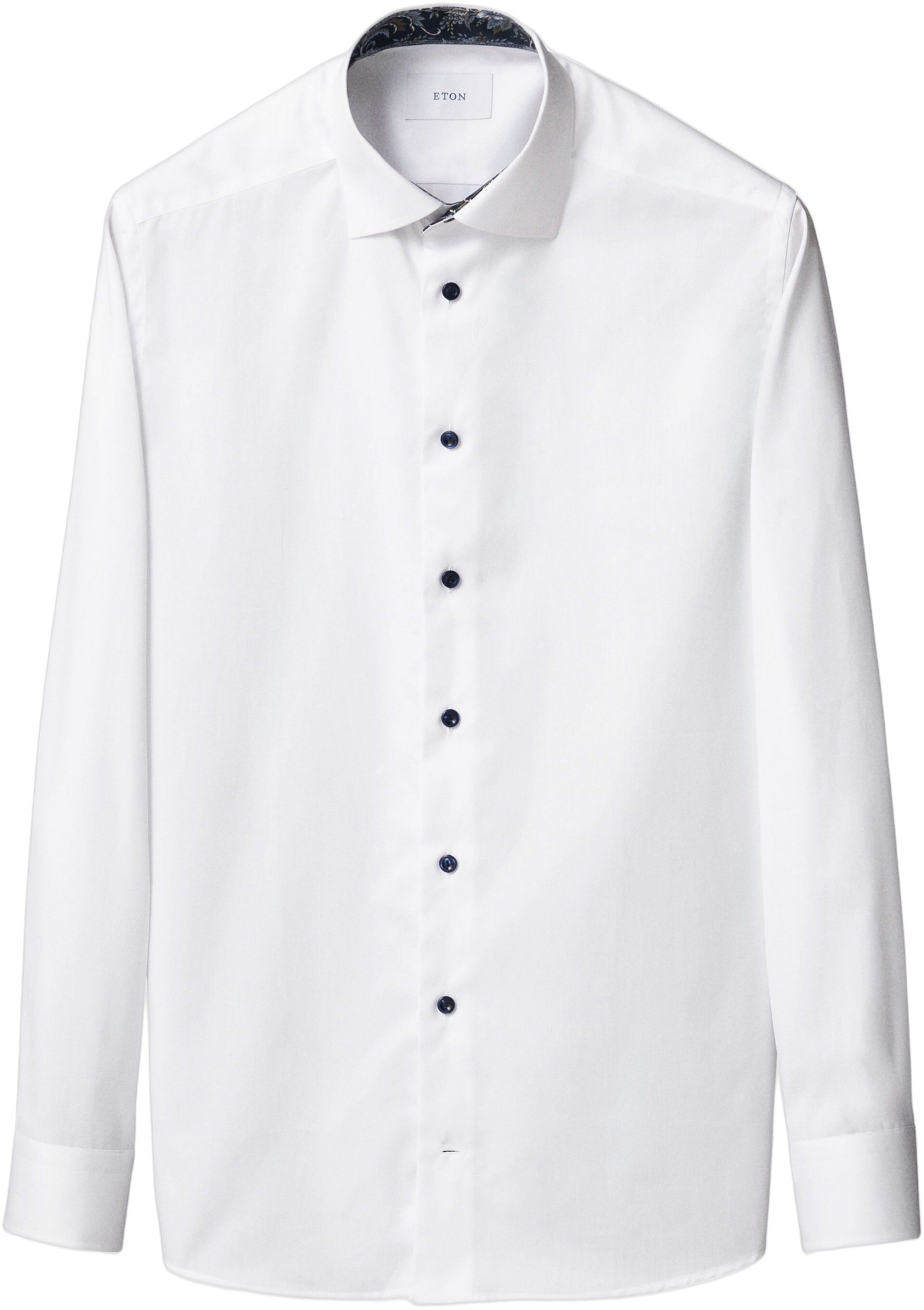 Contemporary Fit Floral Effect Signature Twill Shirt