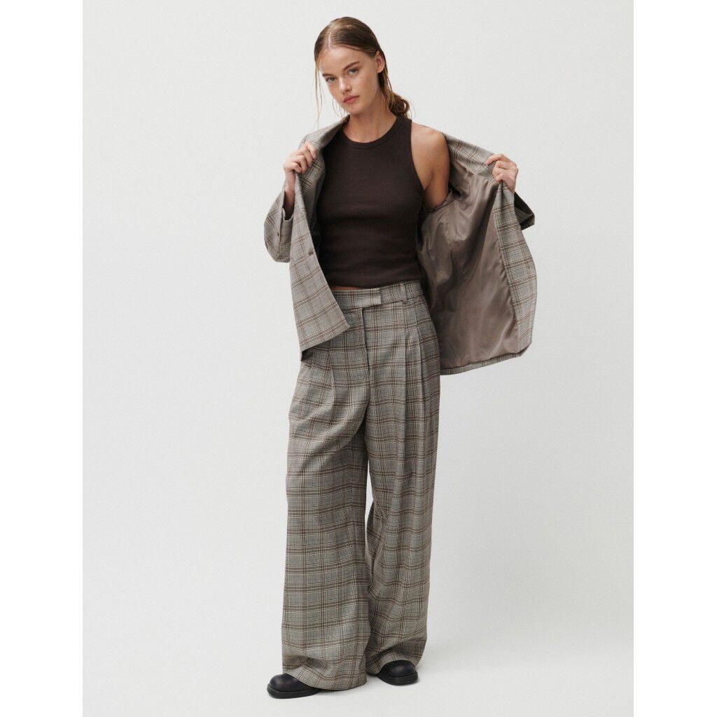 2ND Mylos - Checked Suiting