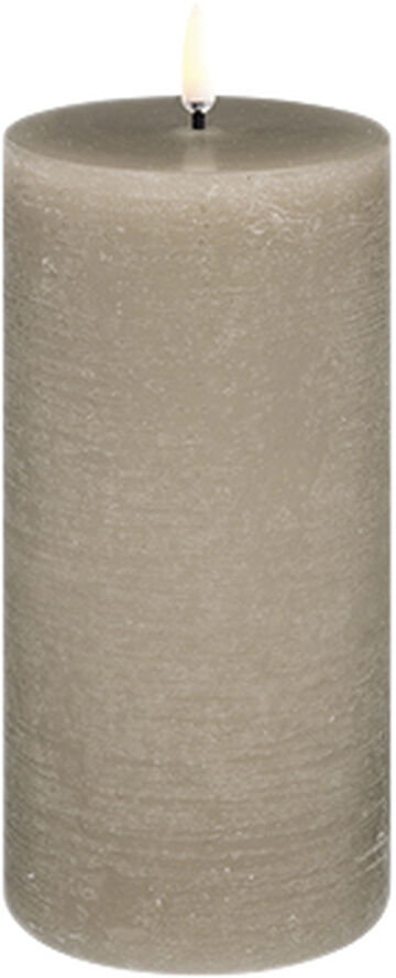 UYUNI LIGHTING - Pillar LED Candle - Sandstone - 7,8 x 15,2